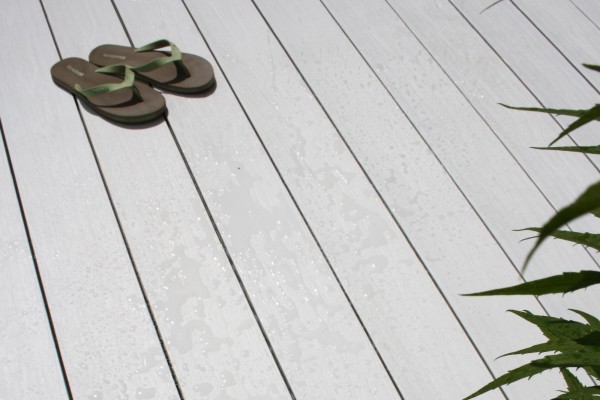 Террасная доска из ДПК Terrapol Практик моноколор Жемчуг (под заказ) купить в Пустошке