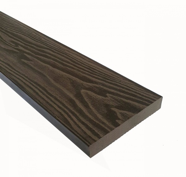 Террасная доска из ДПК Terrapol Смарт 3D Полнотелая без паза Венге Соренто купить в Пустошке