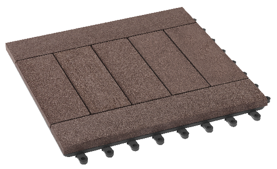 Модульный паркет ДПК GRINDERDECO Комфорт 5 Шоколад купить в Пустошке