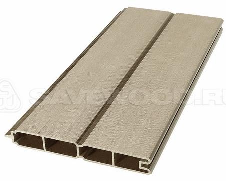 Заборный профиль из ДПК Savewood SW Agger матовый тик купить в Пустошке