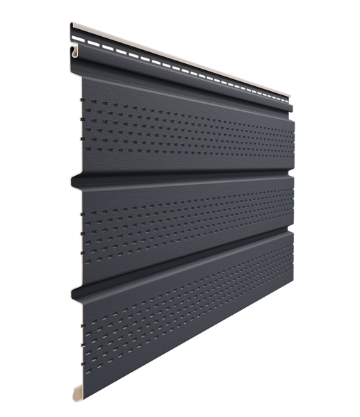Софит Docke T4 с полной перфорацией Графит  купить в Пустошке