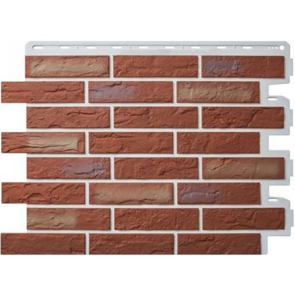 Фасадная панель Альта-Профиль Кирпич Рижский 02 купить в Пустошке