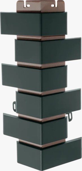 Наружный угол Клинкерный Кирпич графит купить в Пустошке