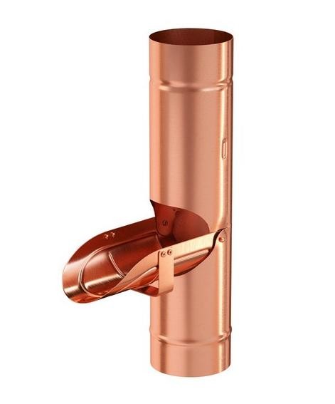 Водосток Aquasistem, система 125x90 - Водосборник медный купить в Пустошке