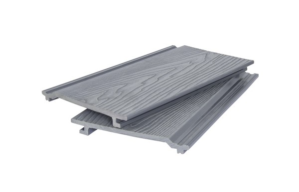 Фасадная доска POLIVAN GROUP 3D фактура дерева DENPASAR серый купить в Пустошке