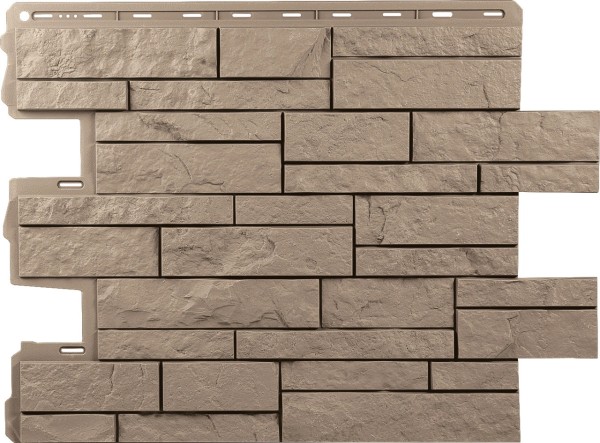 Фасадная панель Альта-Профиль Шотландия Бежевый купить в Пустошке