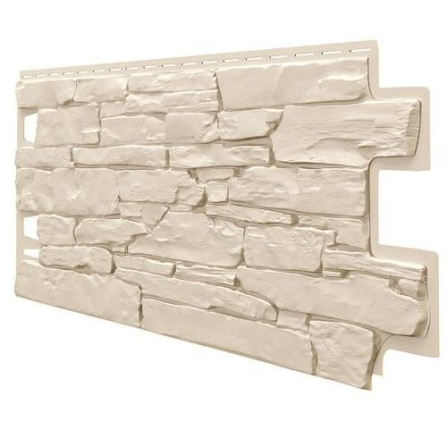 Фасадные панели ТЕХНОНИКОЛЬ Оптима Камень Слоновая кость купить в Пустошке