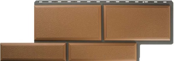 Фасадная панель камень Флорентийский персиковый купить в Пустошке