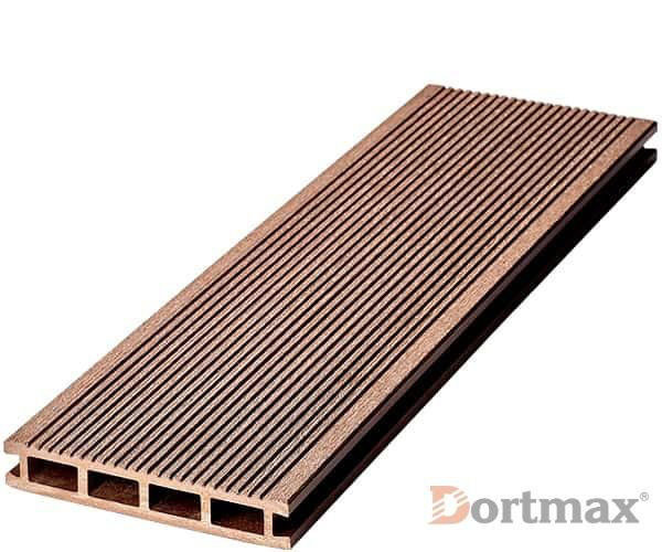 Террасная доска из ДПК VELVET STANDART Коричневый купить в Пустошке