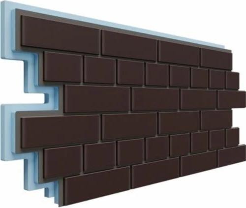 Термопанели Доломит Кирпич 40 мм Коричневый купить в Пустошке