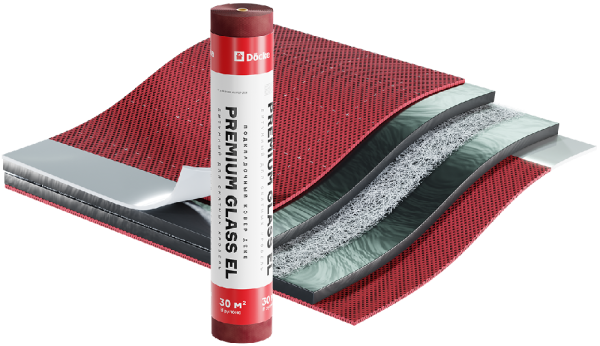 Подкладочный ковер Docke Premium Glass EL 30 м купить в Пустошке