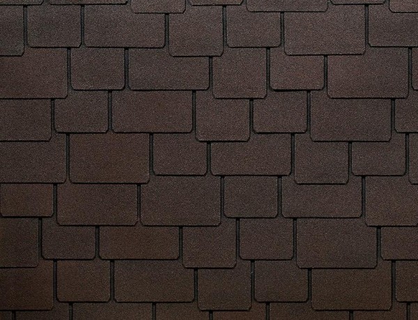 Гибкая черепица Docke, Lux, Саппоро, Зрелый каштан купить в Пустошке