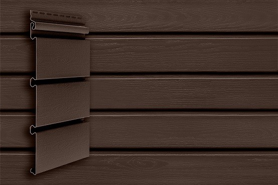 Сайдинг Архитектурный Планкен Grand Line Темный дуб купить в Пустошке