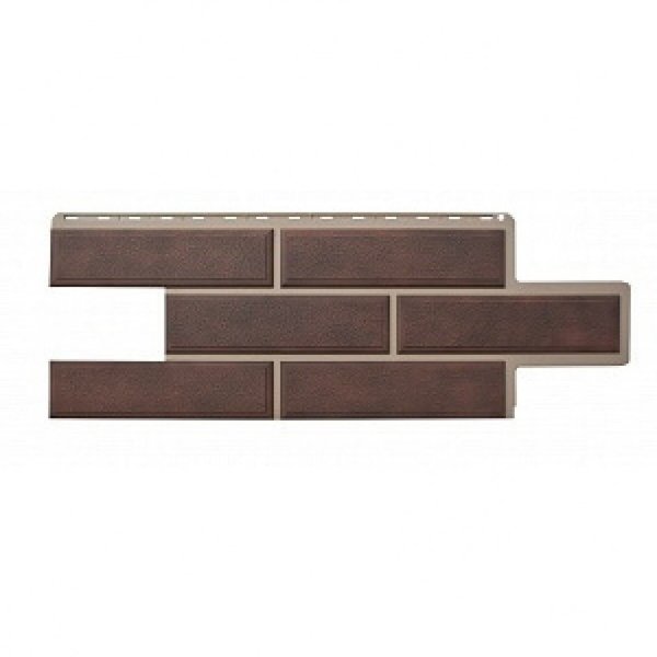 Фасадная панель Альта-Профиль - Коллекция "Венецианский Камень", Коричневый купить в Пустошке