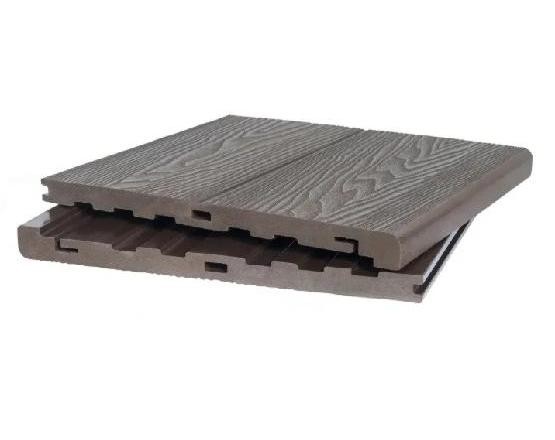 Ступень NEW МАССИВ 3D+3D POLIVAN GROUP DENPASAR тёмно-коричневый купить в Пустошке