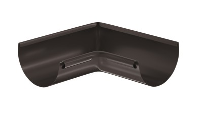 Водосток Aquasistem, система 125x90 - Угол желоба, внутренний 90° RR 32 Тёмно-Коричневый