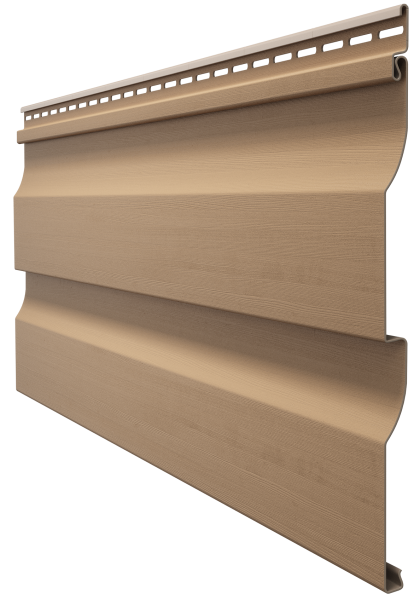 Виниловый сайдинг docke (дёке) - профиль D4,5D, капучино купить в Пустошке