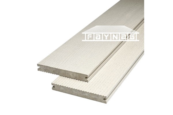 Террасная доска из ДПК Faynag Premium Massive 3D — Слоновая кость купить в Пустошке