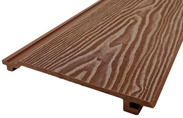 Сайдинг Darvolex 185x19x3000мм, 3D тиснение Коричневый купить в Пустошке