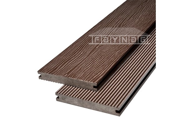 Террасная доска из ДПК Faynag Premium Massive 3D — Шоколад купить в Пустошке