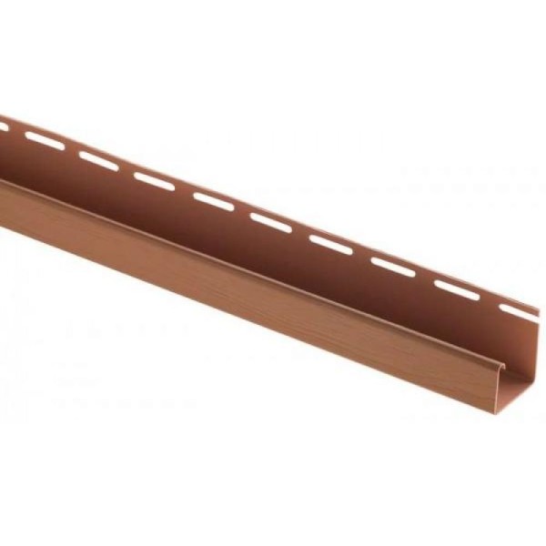 J-профиль Люкс Крашенный, T-15, ВН, Cветлый Дуб купить в Пустошке