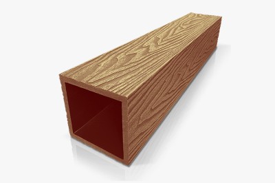 Столб ДПК Deckart 100×100 Орех