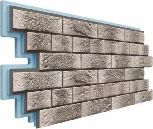 Термосайдинг Доломит Венецианский Кирпич 40 мм Радос купить в Пустошке