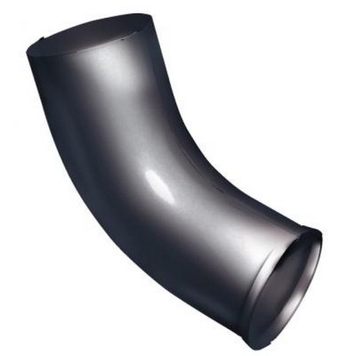 Водосток Grand Line 125x90 – Колено сливное RAL 7024