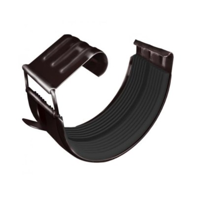 Водосток Grand Line 150x100 – Соединитель желоба RAL 8017