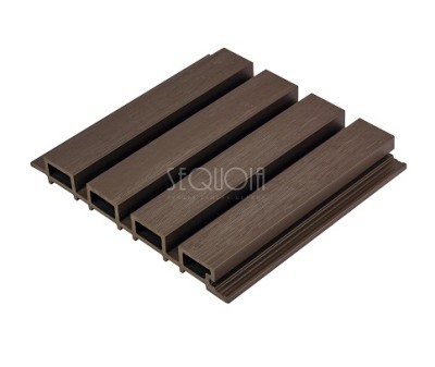 Доска фасадная ДПК 3D SEQUOIA co-extrusion BROWN
