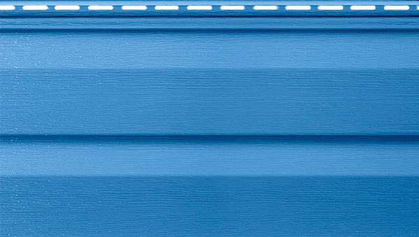 Виниловый сайдинг Канада плюс премиум, синий купить в Пустошке