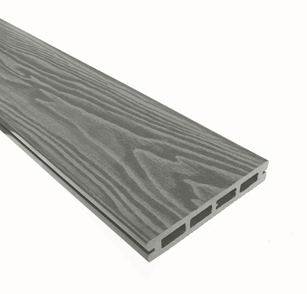 Террасная доска из ДПК Terrapol Смарт 3D Пустотелая с пазом Анис купить в Пустошке