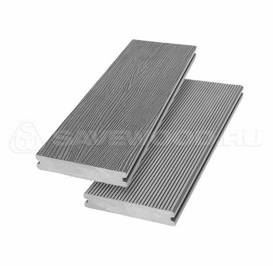 Террасная доска SW Abies (R) - радиальный распил Пепельный купить в Пустошке