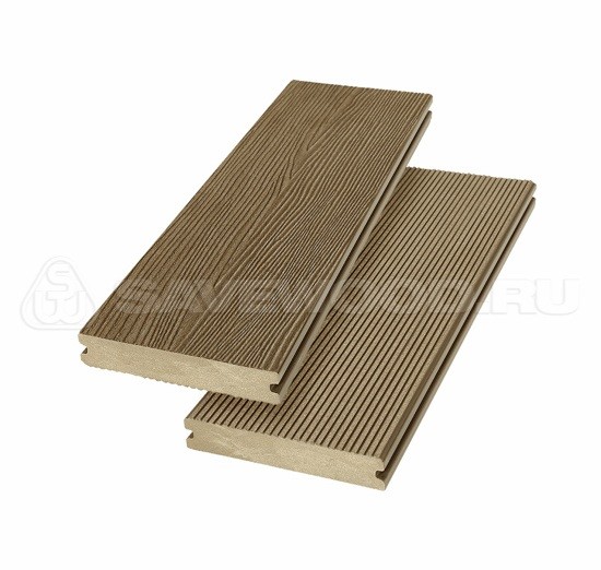 Террасная доска SW Abies (R) - радиальный распил Тик купить в Пустошке