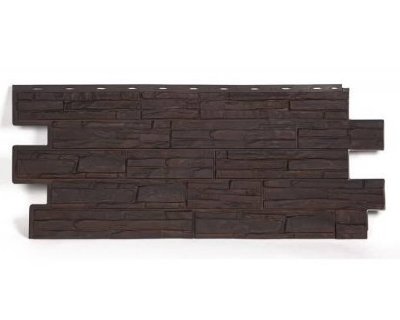 Фасадная панель T-Сайдинг-Альпийская сказка ЭКО-2 Венге