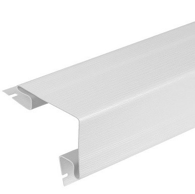 Наружный угол к сайдингу 3,05 м TECOS БЕЛЫЙ купить в Пустошке