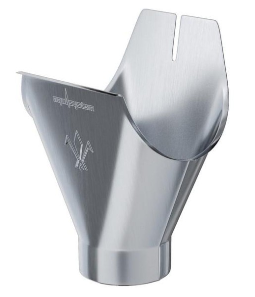 Водосток Aquasistem, Система 150/100 - Воронка желоба оцинковка купить в Пустошке