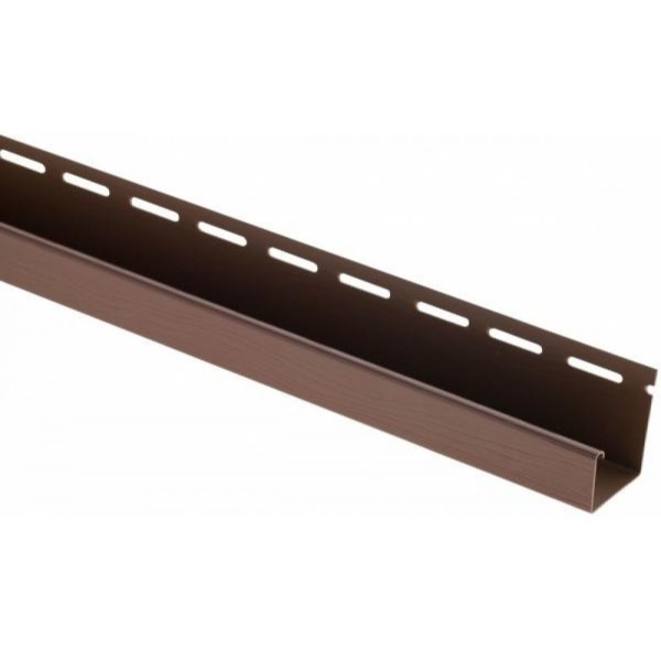 J-профиль Люкс Крашенный, T-15, ВН, Тёмный Орех купить в Пустошке