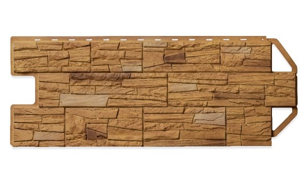 Фасадная панель Цокольный сайдинг Альта профиль Каньон Невада Комби купить в Пустошке