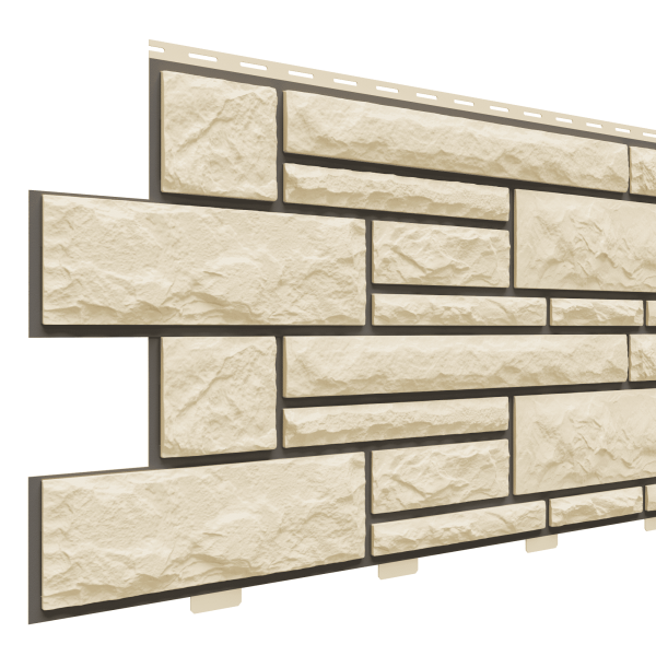Фасадная панель Доломит, Брусчатка Доломит Бежевый (2м) купить в Пустошке