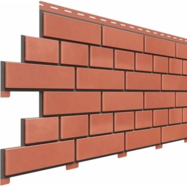 Фасадная панель Доломит Кирпич, Красный купить в Пустошке