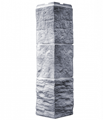 Угол наружный FineBer Блок, Светло-серый купить в Пустошке