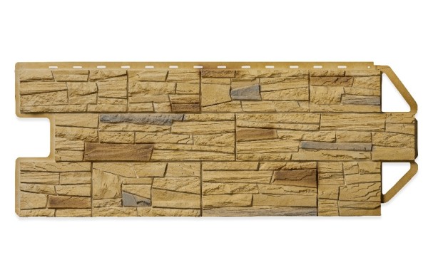 Фасадная панель Цокольный сайдинг Альта профиль Каньон Колорадо Комби купить в Пустошке