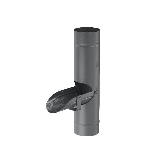 Водосток Aquasistem, Система 125/90 - Водосборник RR 23 Маренго matt купить в Пустошке