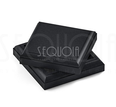 Комплект крышка/юбка для столба SEQUOIA BLACK купить в Пустошке