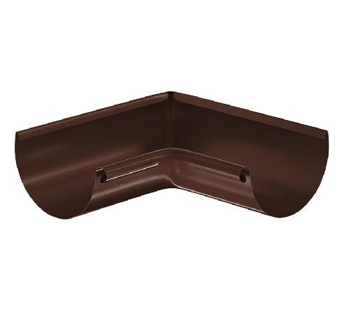 Водосток Aquasistem, система 150/100 - Угол желоба, внутренний 90° RAL 8017 Коричневый купить в Пустошке