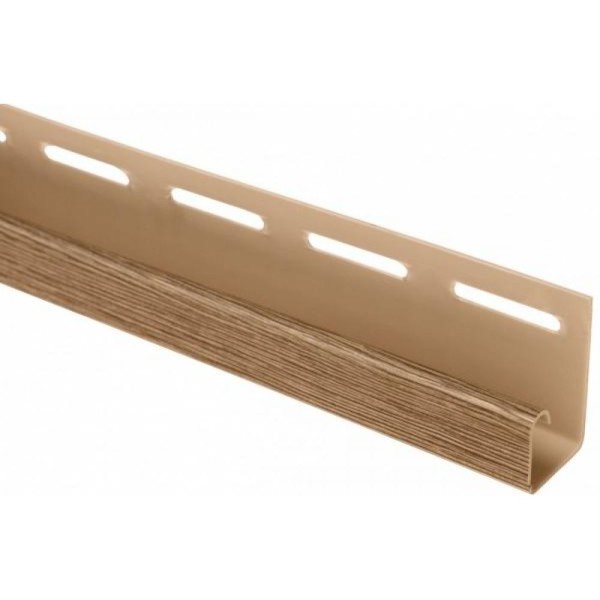 J-профиль Люкс Крашенный, К-15, ВН, Орех купить в Пустошке