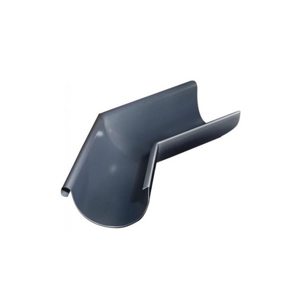 Водосток Grand Line 125x90 – Угол наружный 135° RAL 7024 купить в Пустошке