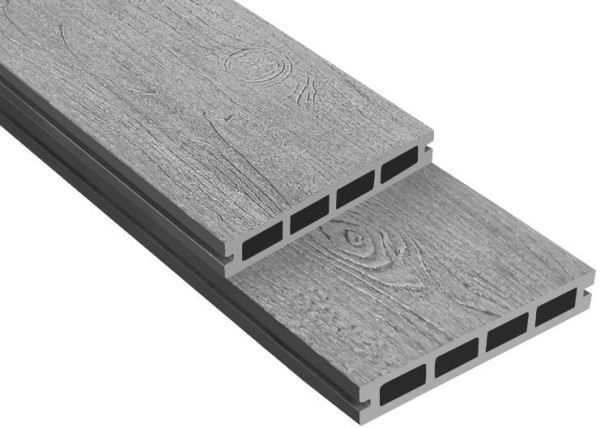 Террасная доска ДПК Outdoor 3D NEVADA/CALIFORNIA серая купить в Пустошке