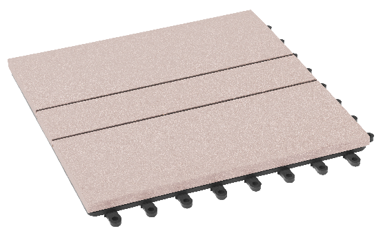 Модульный паркет ДПК GRINDERDECO Комфорт 1 Выбеленный дуб купить в Пустошке